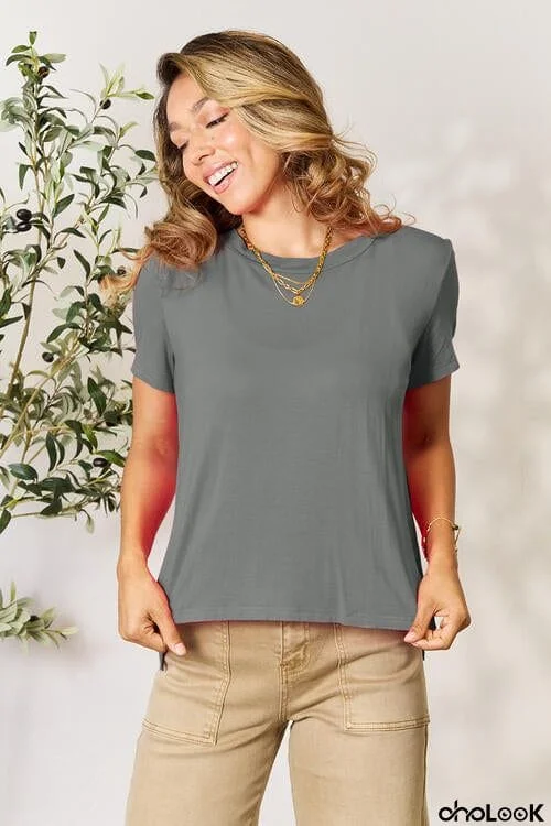 Basic Bae Full Size Round Neck Short Sleeve T-Shirt