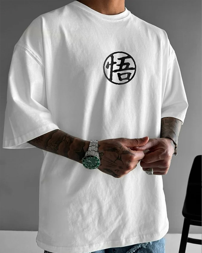Unisex DB Anime Print T-Shirt