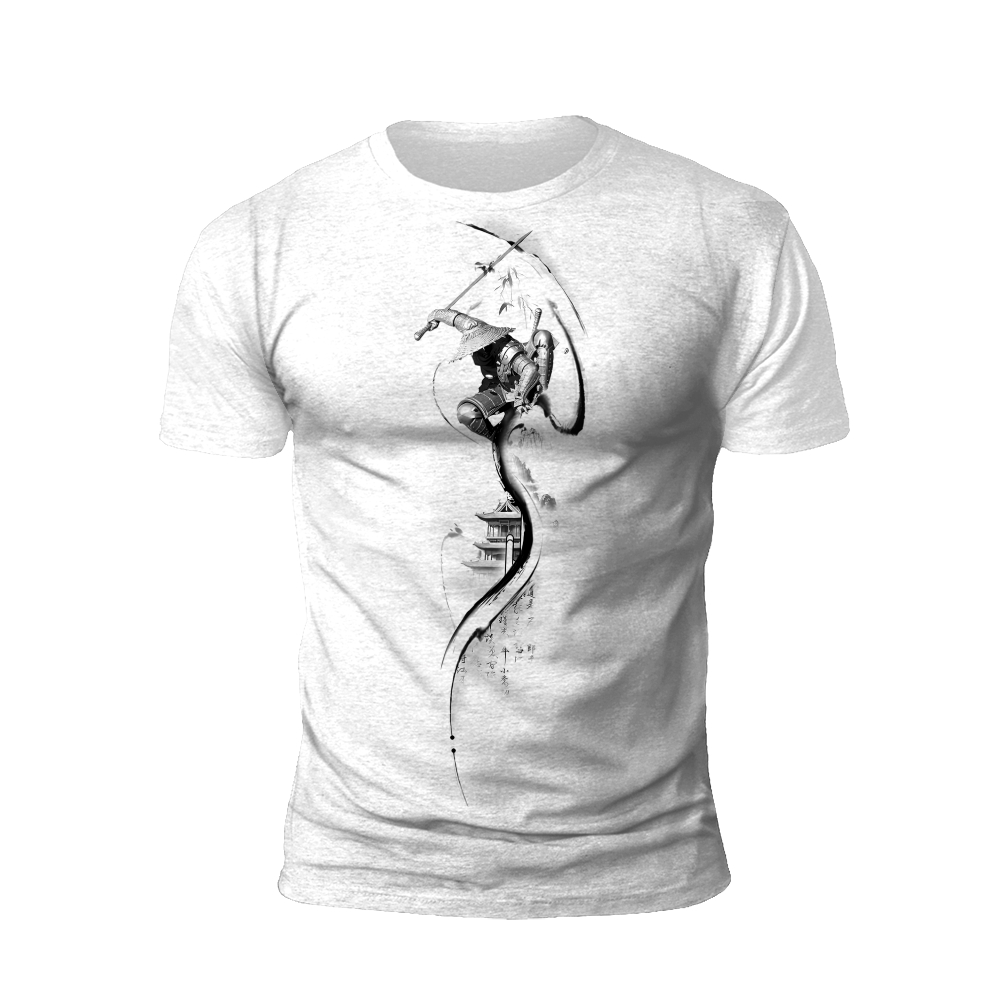 Samurai Serpent: A Fusion of Warrior and Myth T-shirt