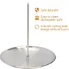 Removable BBQ Rack Replacement Spikes Vertical Meat Chicken Skewer Grill Holder