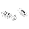 Waterproof Mechanical Digital Door Lock Button Keypad Keyless Code Lock