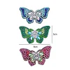3pcs DIY Diamond Painting Hair Clip Butterfly Rhinestone Bobby Pin Headwear