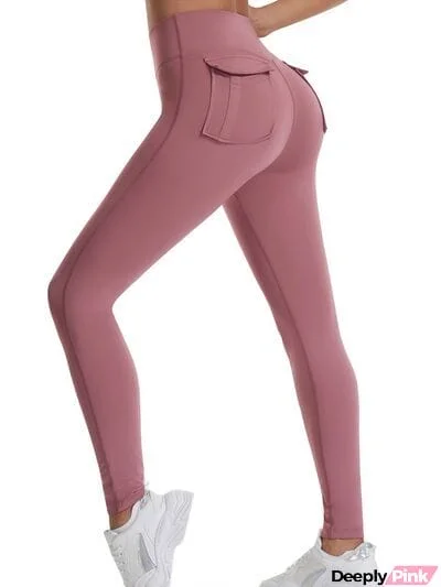 Wide Waistband High Waist Active Pants