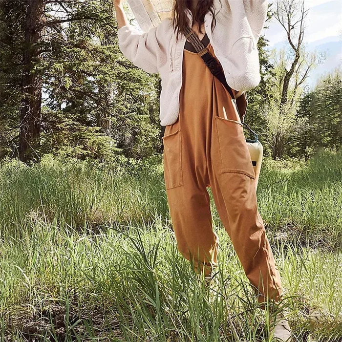 Cubicbee™ Wide Leg Jumpsuit with Pockets