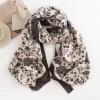 Autumn Winter Warm Floral Tassels Shawl Scarf