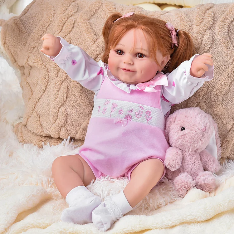 [Year Lowest Price]Babeside Smiling Reborn Baby Maddy 20'' Older Girl Building Lovely Memories