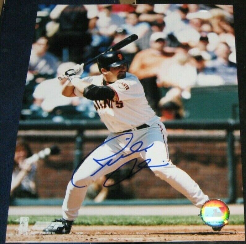 Rich Aurilia San Francisco Giants SIGNED AUTOGRAPHED Photo Poster painting File 8x10 Baseball