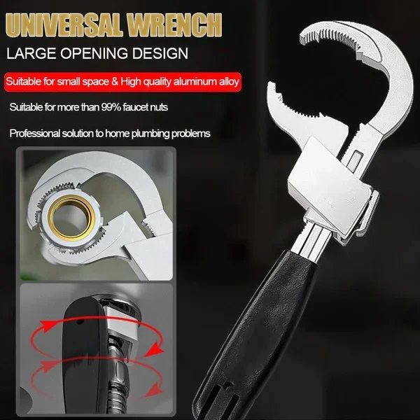Musedesire 🔥Hot Sale🔥Universal Adjustable Double-ended Wrench