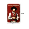 Cowboy - Vintage Metal Signs - 20*30cm/30*40cm - Western