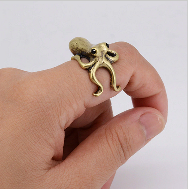 Baby Octopus Ring