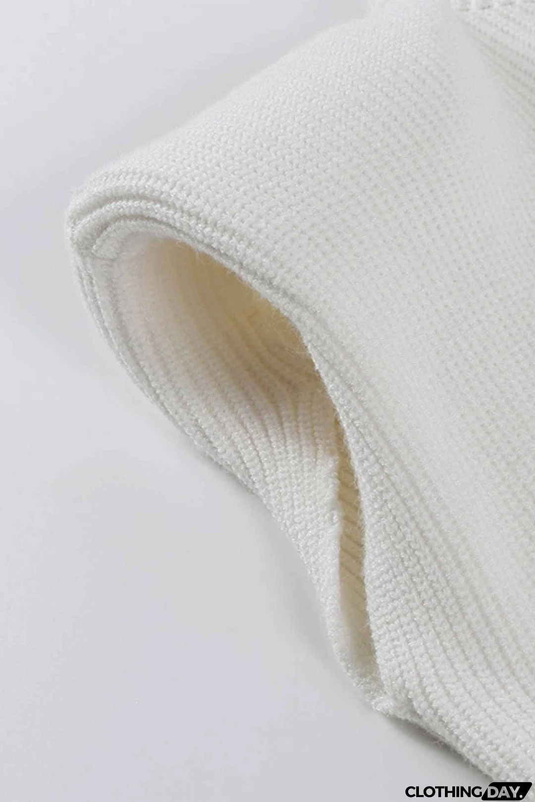 Solid Mock Neck Sleeveless Sweater