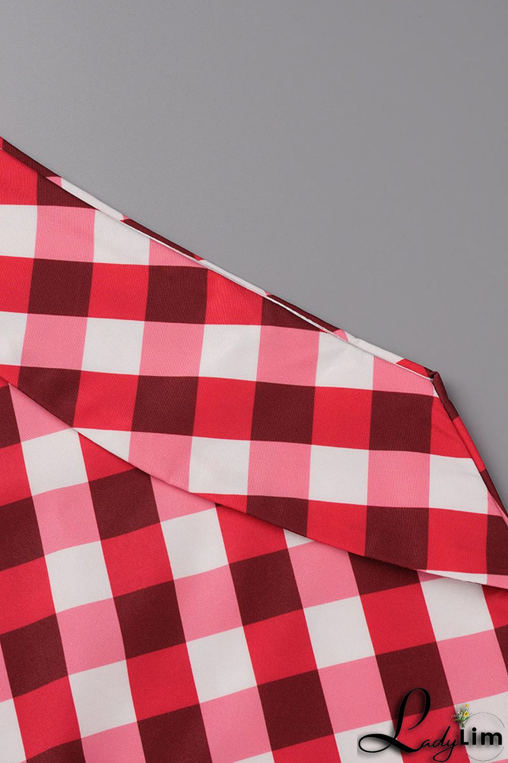 Black Casual Plaid Print Patchwork Asymmetrical Oblique Collar Tops