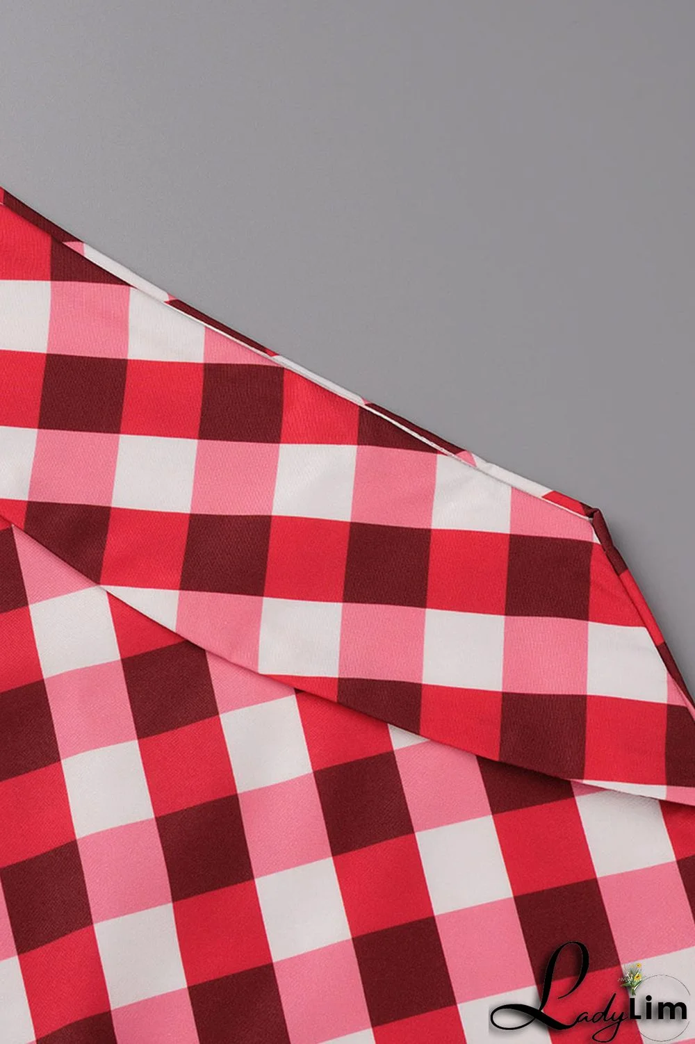 Black Casual Plaid Print Patchwork Asymmetrical Oblique Collar Tops