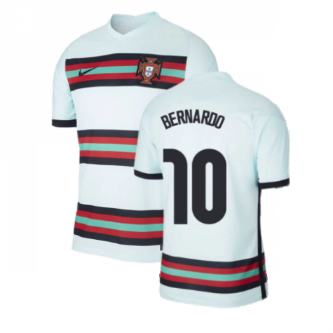 Portugal Bernardo Silva 10 Away Trikot EM 2020-2021