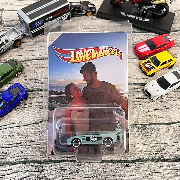 Custom Love Wheel Custom Dream Car Toy Customized Package Car Lover Anniversary Gifts For Him