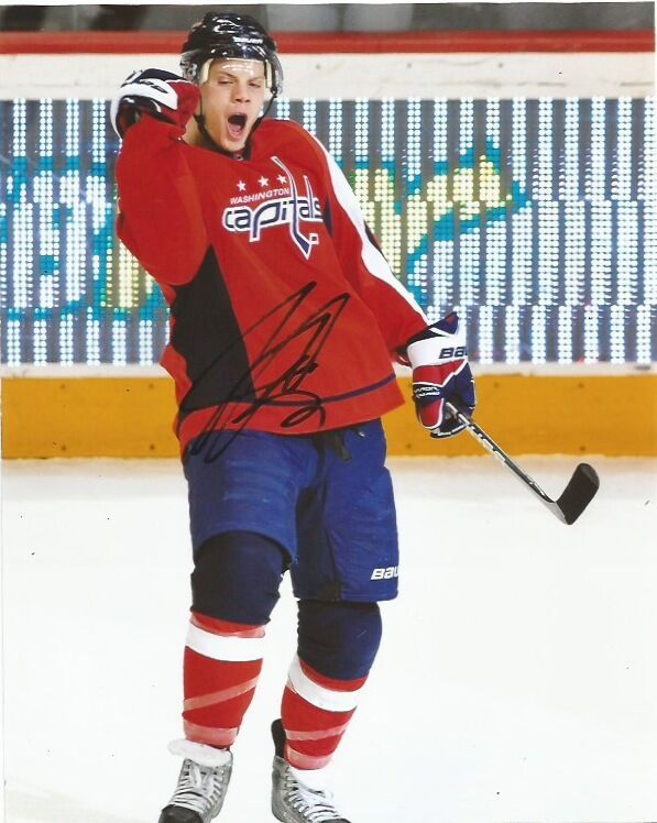 Washington Capitals John Carlson Signed Autographed 8x10 Photo Poster painting COA A