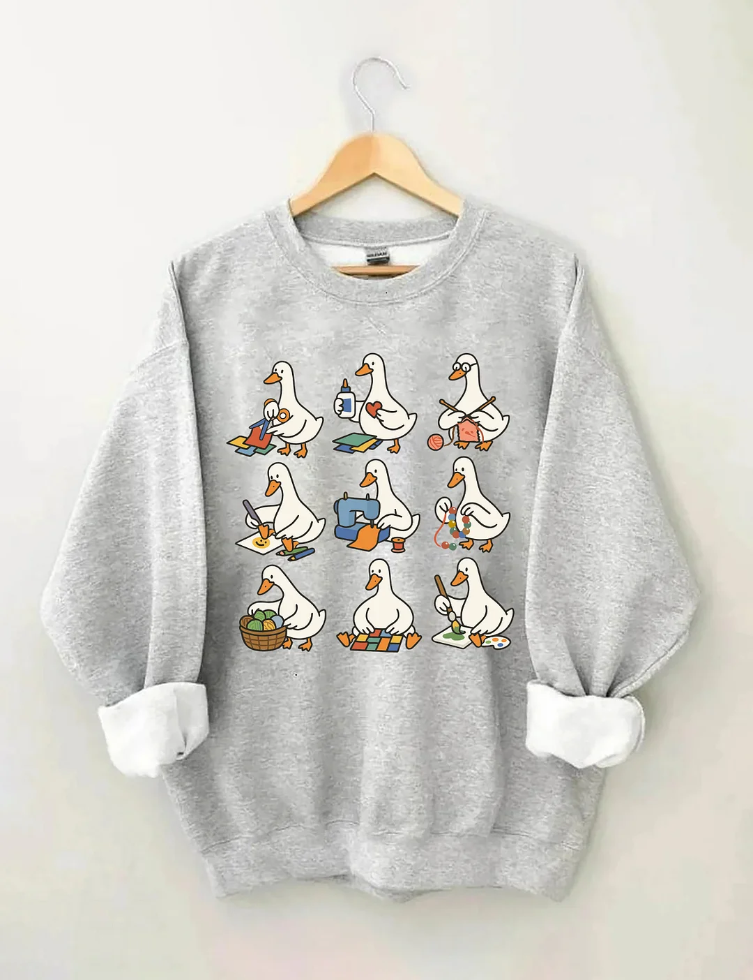 Funny Goose Crafter Sweatshirt