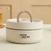 Bo&icirc;te &agrave; Lunch &Eacute;tanche Avec Isolation Thermique En Acier Inoxydable