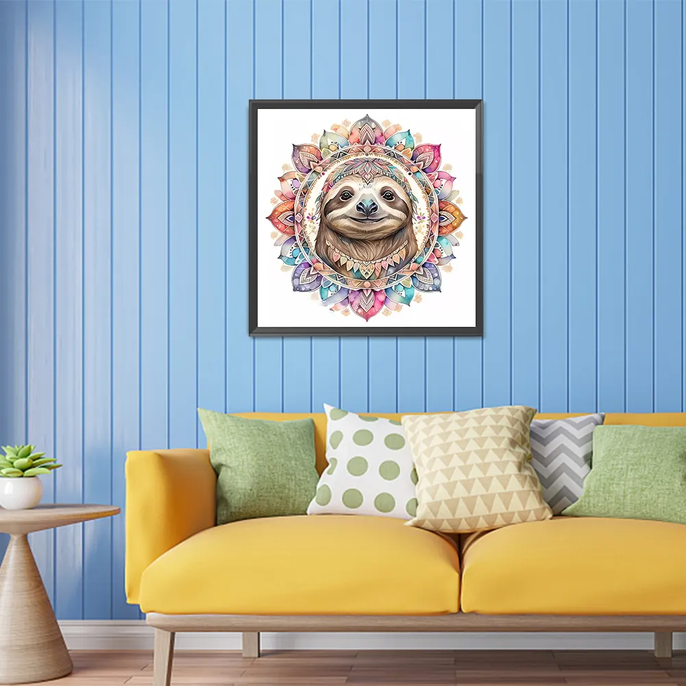 Diamond Painting - Full Square Drill - Sloth(Canvas|35*35cm)
