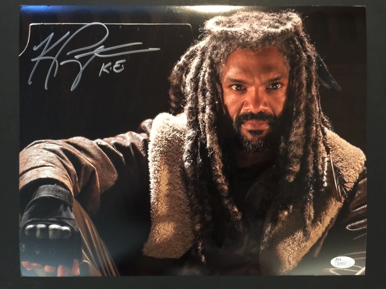 Khary Payton King Ezekiel JSA The Walking Dead Autograph Signed Photo Poster painting