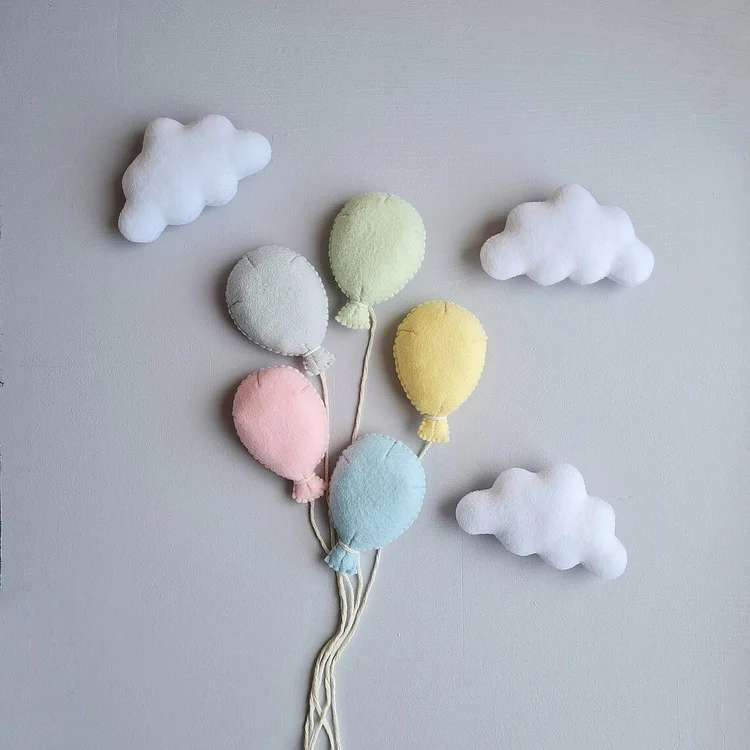 Newborn Handmade Balloon Cloud  Photography Props