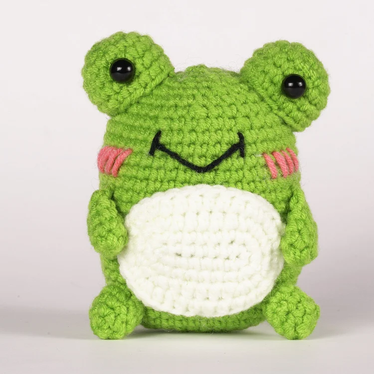 YarnSet - Crochet Kit For Beginners - Frog