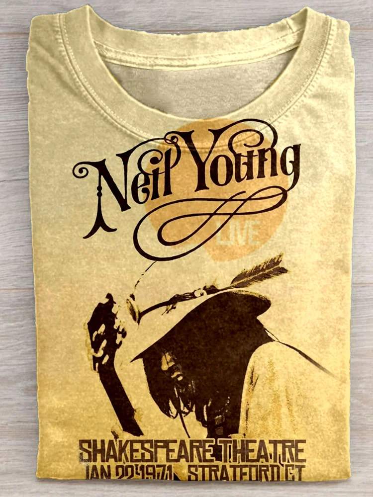Eagerlys Neil Young T-shirt Eagerlys