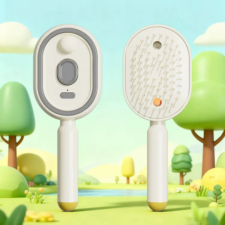 Multifunctional Electric Mist Spray Hair Brush