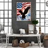 Drapeau Aigle Complète Carré Diamant Peinture 20X30CM