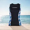 2mm Neoprene Sleeveless Vest/Shorts Women Wet Suit Top & Shorts for Surfing Cold