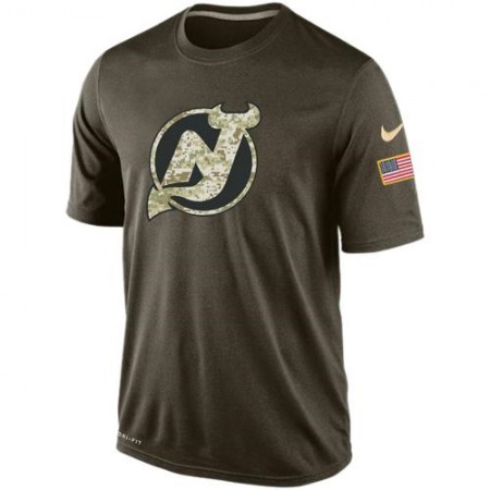 Men's New Jersey Devils Salute To Service  Dri-FIT T-Shirt