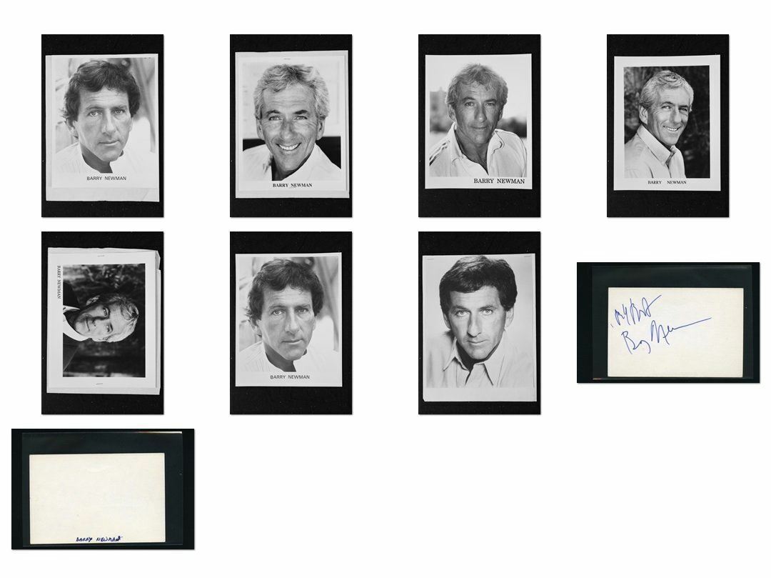 Barry Newman - Signed Autograph and Headshot Photo Poster painting set - Vanishing Point