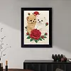 Diamond Painting-DIY Special Shaped Drill Pearl Painting Loving Puppy(30x40cm)