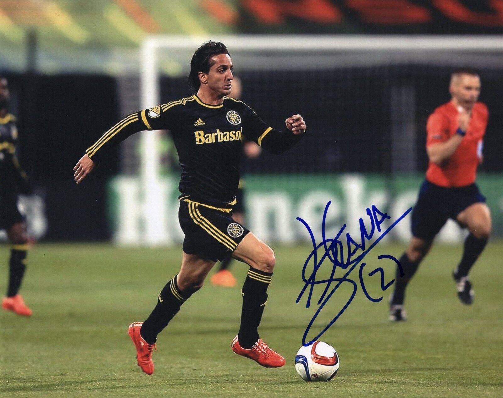Hernan Grana signed 8x10 Photo Poster painting w/COA FC Dallas MLS Soccer #1