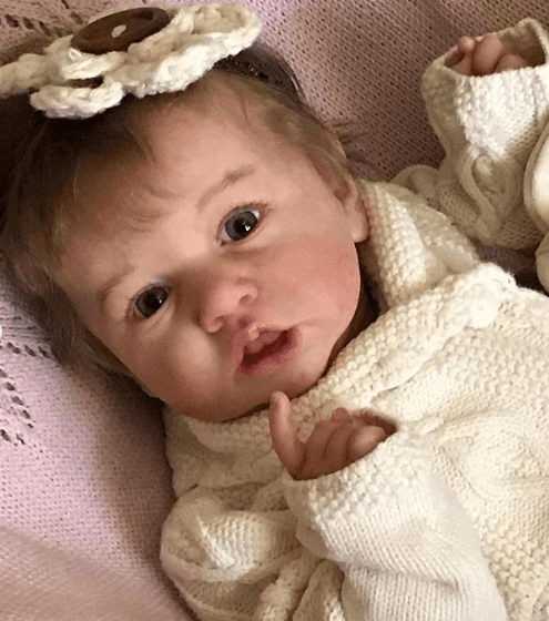 Look Real 12'' Realistic Awake Reborn Baby Doll Girl Doll Deirdre by Creativegiftss® 2023 -Creativegiftss® - [product_tag] Creativegiftss®