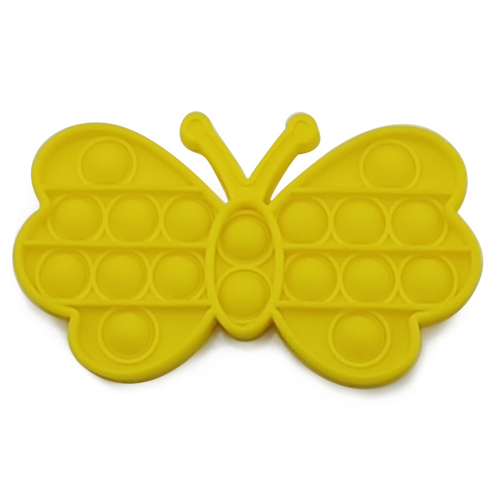 

Butterfly,Yellow - Pop It Fidget Toy, 501 Original