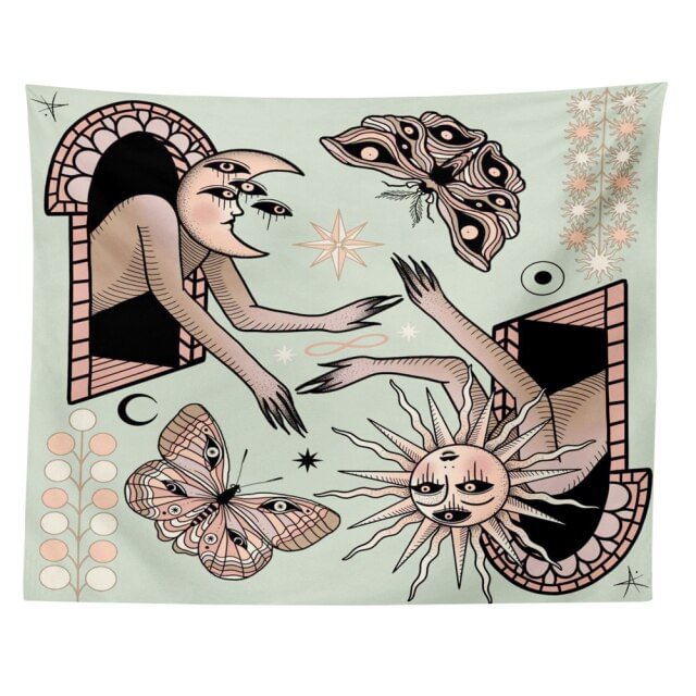 【Limited Stock Sale】Tapestry - Sun and moon