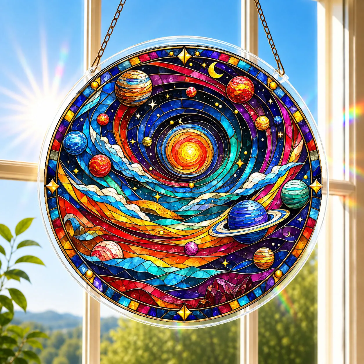 Watch it come alive in sunlight