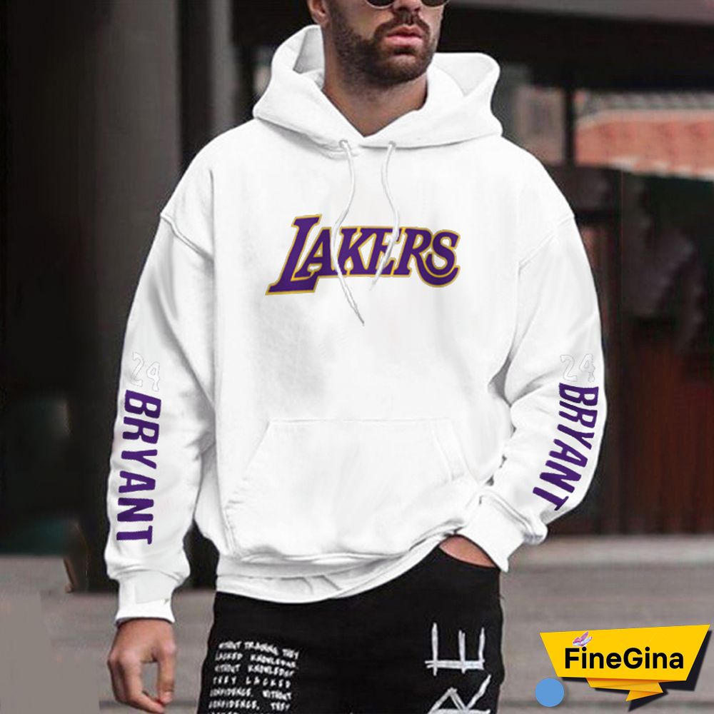 Nba Sweatshirt Lakers Bryant 24 Men's And Women's Sweatshirt