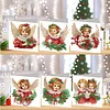 6PCS DIY Diamond Art Greeting Cards Christmas Angel Congratulations Cards & Gift