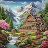 Diamond Painting-DIY Crystal Rhinestone Country House