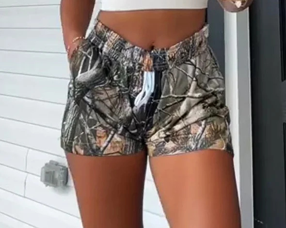 Camouflage Cute Shorts