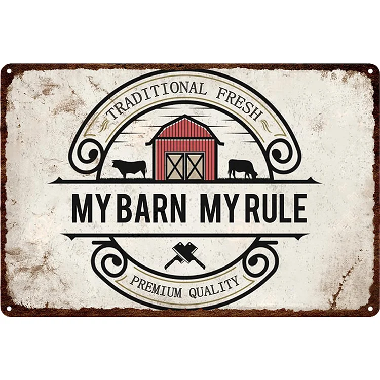 Barn - Vintage Tin Signs/Wooden Signs - 8*12Inch/12*16Inch