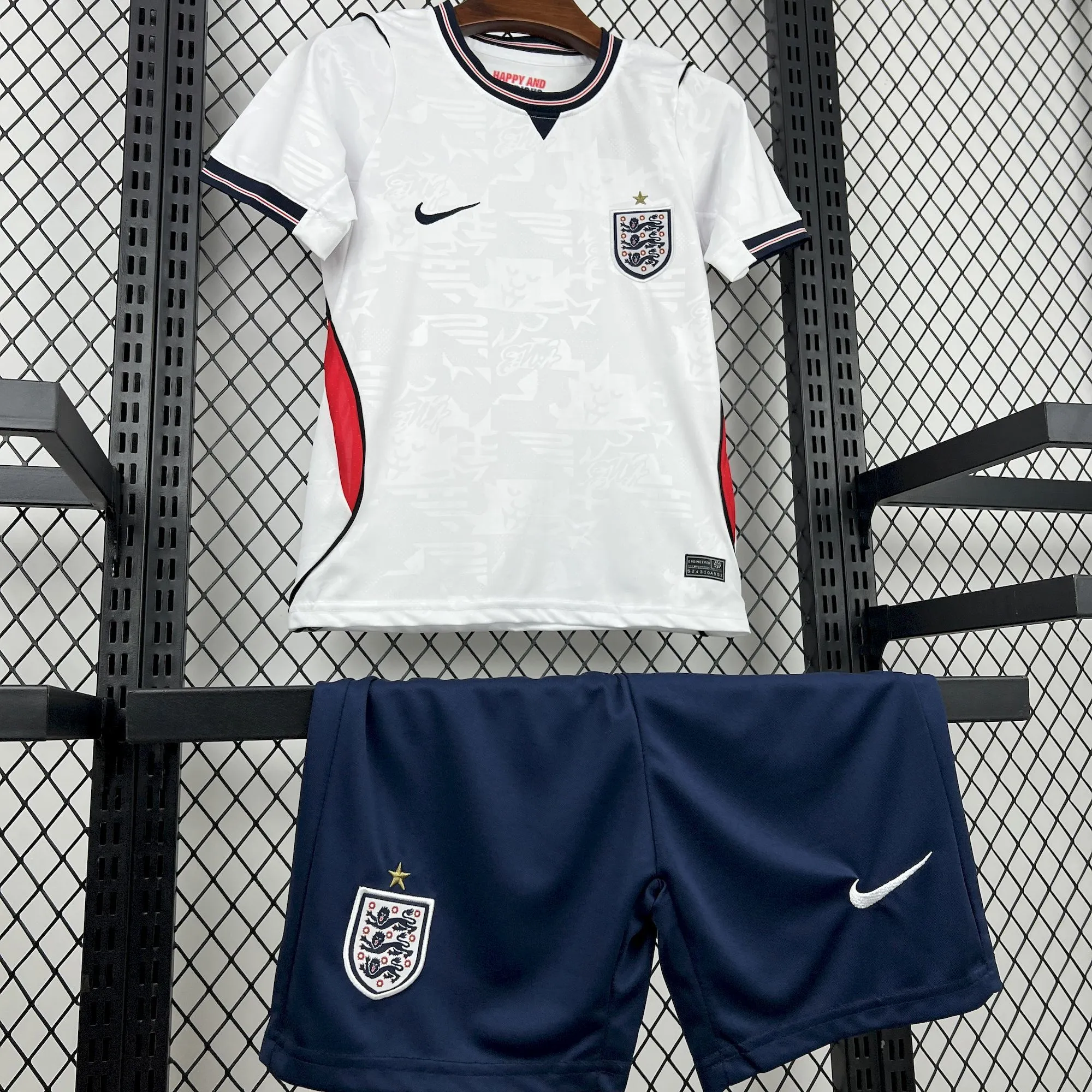 2026 England Home Kids Kit Football jersey Thai Quality