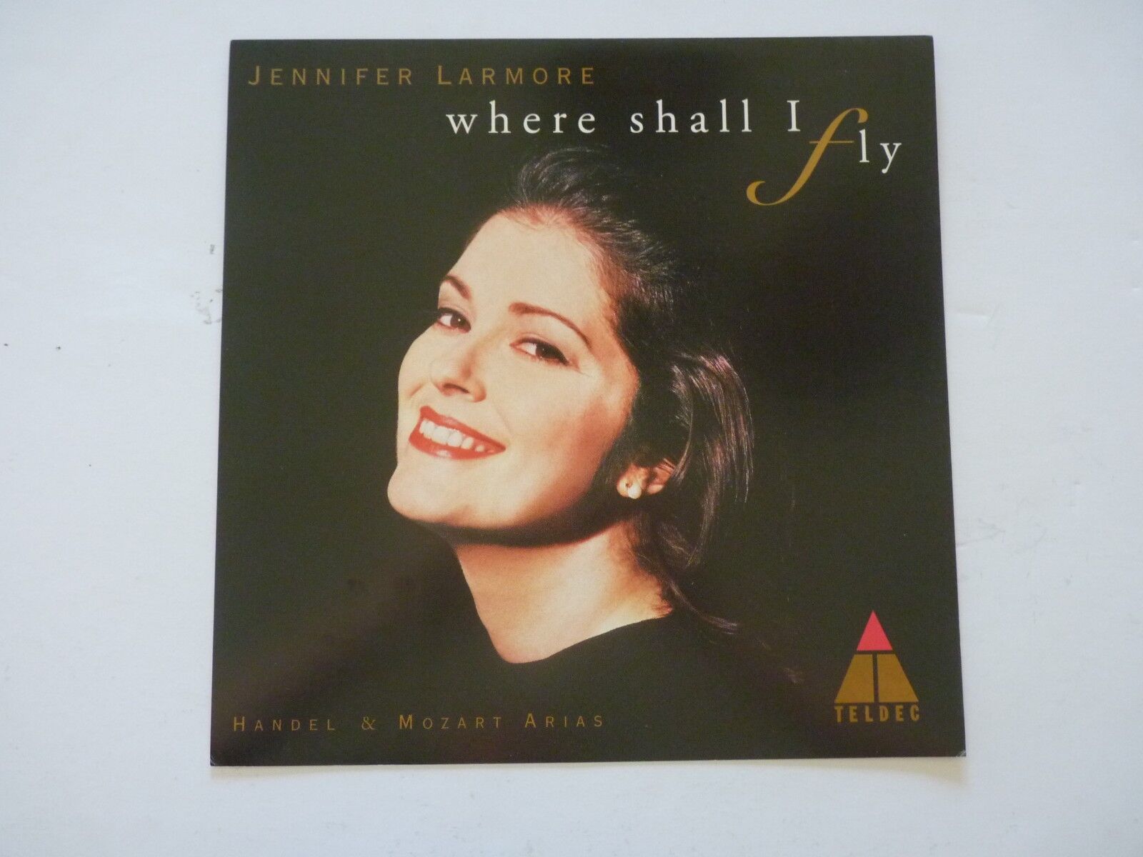 Jennifer Larmore Where Shall I Fly LP Record Photo Poster painting Flat 12x12 Poster