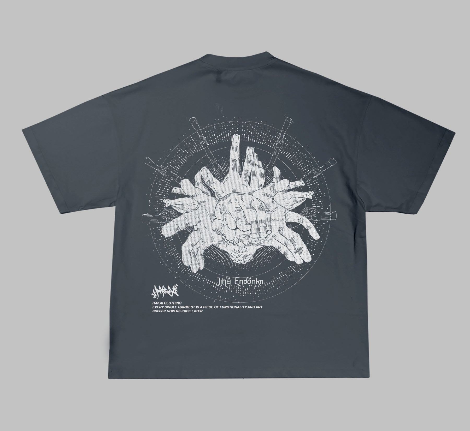 Mahito Tshirt Dark Grey