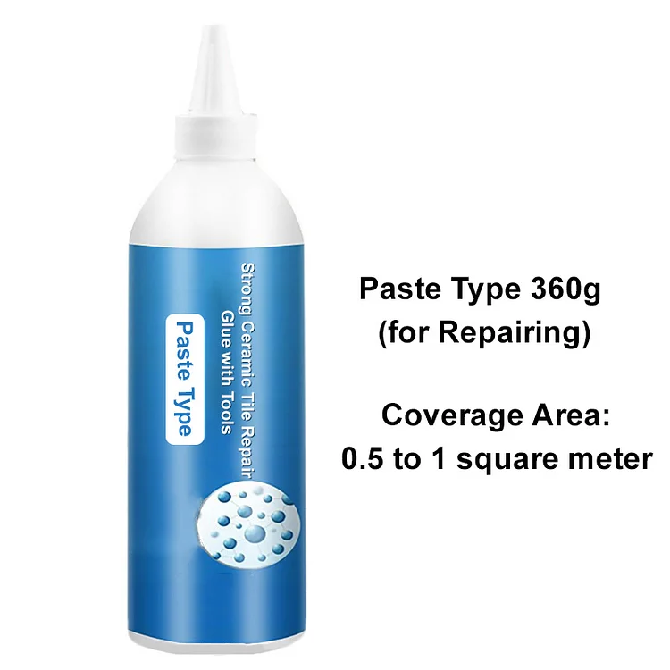 Strong Ceramic Tile Repair Glue with Tools