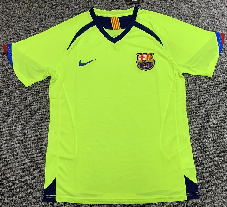 2005-06 Barcelona Away Retro Jersey