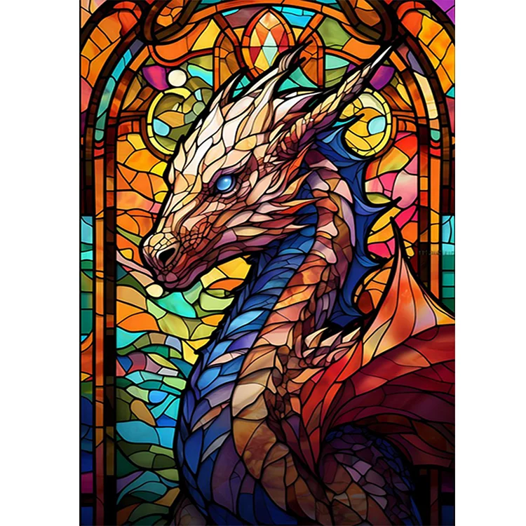 Dragon - Full Round - Diamond Painting (40*55cm)