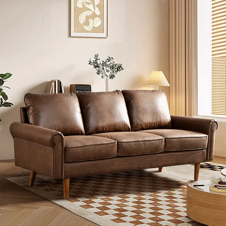 Shopicco 73.6'' Mid Century Style Sofa 3 Seater